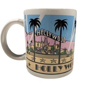 Vintage 1984 Karol Western Hollywood California Souvenir Mug Coffee Tea Cup